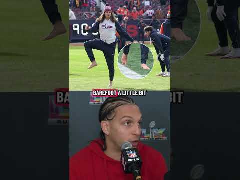 Mack Hollins on the barefoot lifestyle π¦Ά