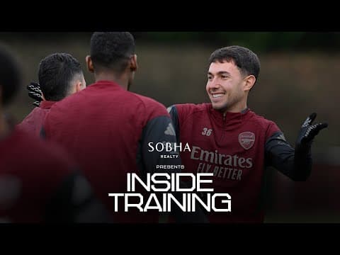 INSIDE TRAINING | Our Gunners prepare for Bayern Munich in the UEFA Champions League ✨