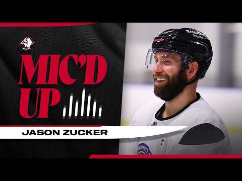 "I'M MIC'D" | Jason Zucker At Buffalo Sabres Practice | Ft. Josh Norris, Mattias Samuelsson & More