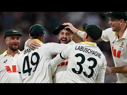 DIRECT HIT! Josh Inglis magic sends Ben Stokes packing with a direct hit