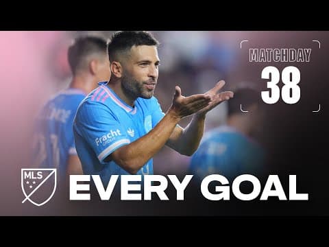 Every Goal of Matchday 38! 