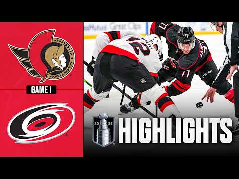 Senators vs. Hurricanes | NHL Highlights | April 18, 2026