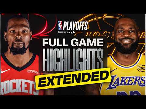 #5 ROCKETS at #4 LAKERS | FULL GAME 2 HIGHLIGHTS | April 21, 2026