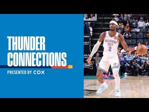 Watch the Thunder's Top Assists From the Start of the Season | Thunder Connections Presented by COX