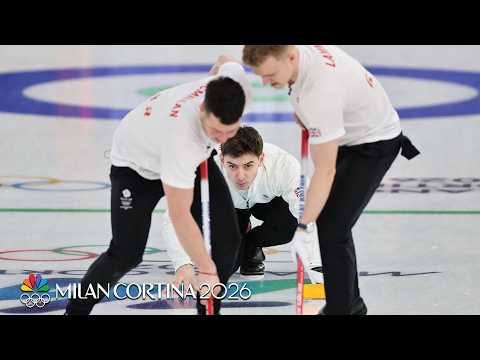 Great Britain powers past Germany, gets fourth men's curling win | Winter Olympics 2026 | NBC Sports