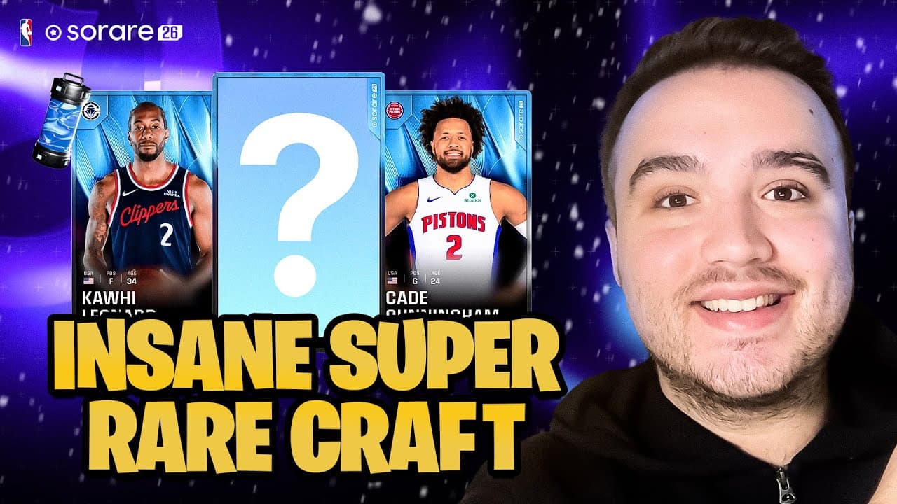 MY BEST EVER SUPER RARE CRAFT ON SORARE!