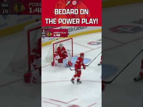 On the stick and OFF the stick for BEDARD! 🚨💥