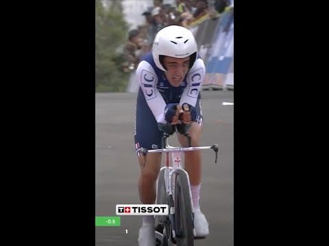 Imagine losing a silver medal by 0.17s ... that's Maxime Decomble today 😫⏱️