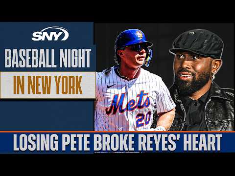 Jose Reyes says Pete Alonso leaving Mets ‘broke his heart’ | Baseball Night in NY