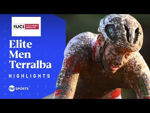 SPRINTING AWAY! 💨 | Men's UCI Cyclo-Cross World Cup Terralba Race Highlights | Eurosport Cycling