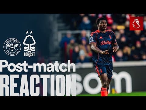 "A really big win!" 👊 | Taiwo Awoniyi's Reaction | Brentford v Forest | Premier League