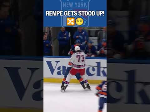 REMPE just BOUNCED off of him! 😳