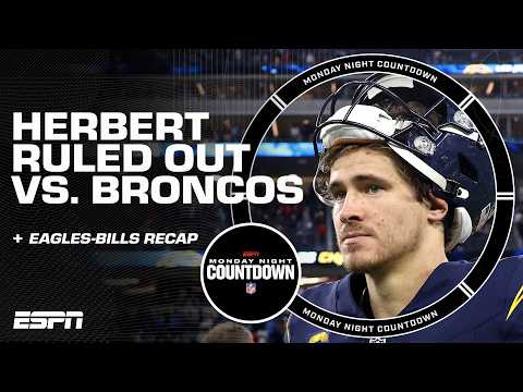 🚨 Justin Herbert RULED OUT vs. Broncos 🚨 + Can Eagles' defense carry them to the Super Bowl? | MNC