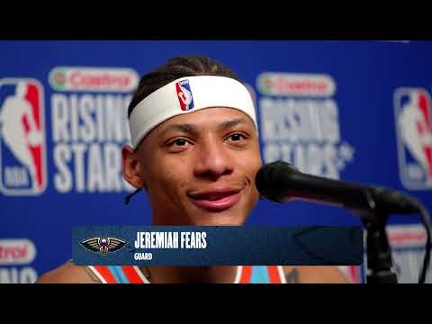 Jeremiah Fears Postgame Interview | 2026 Rising Stars