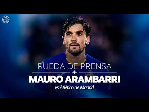 🎙️ Rueda de prensa de Mauro Arambarri previa al partido frente al Atlético de Madrid