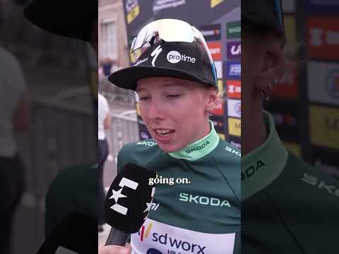 Lorena Wiebes says you can never switch off in a sprint against Marianne Vos! 🔥