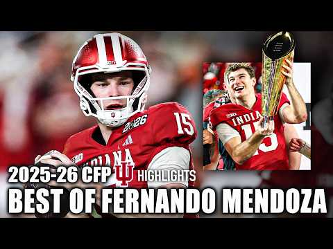 HEISMAN ➡️ NATIONAL CHAMPION 🏆 Best of Fernando Mendoza's 2025-26 CFP HIGHLIGHTS 🍿 | ESPN CFB