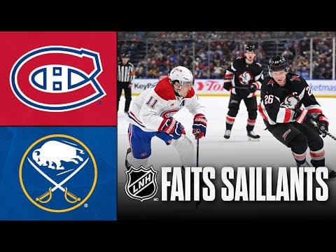 Canadiens vs Sabres | Faits saillants