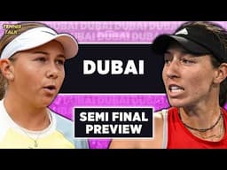 Anisimova vs Pegula | WTA Dubai 2026 SF | Tennis Talk Preview