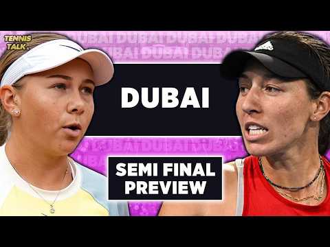 Anisimova vs Pegula | WTA Dubai 2026 SF | Tennis Talk Preview