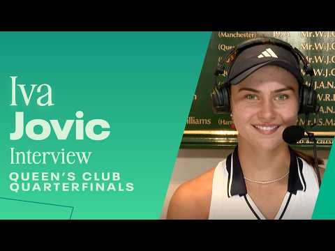 Iva Jovic on Quarterfinal Battle vs. Anisimova | 2026 Queens