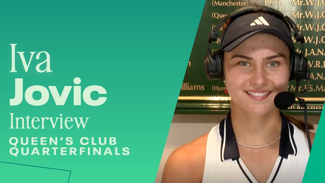 Iva Jovic on Quarterfinal Battle vs. Anisimova | 2026 Queens