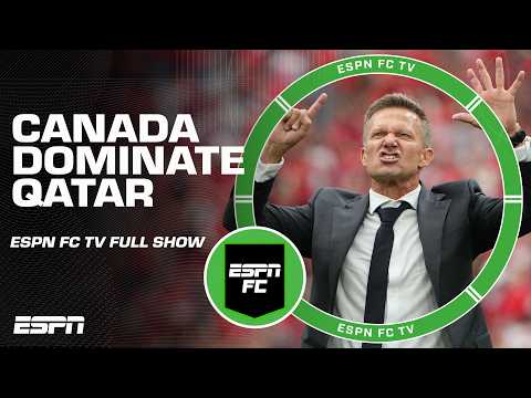 Group B Reaction ⚽ Canada beat Qatar for their first World Cup win | ESPN FC
