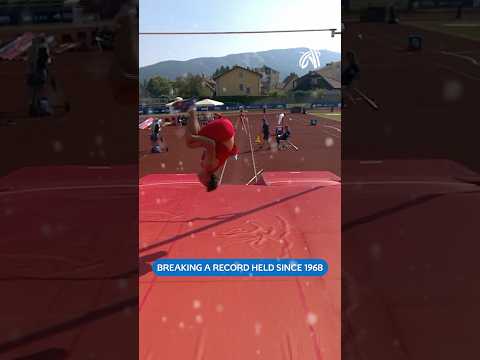 57 years later! 🤯 🇲🇰 #polevault #northmacedonia #recordbreaker #sports #adventcalendar