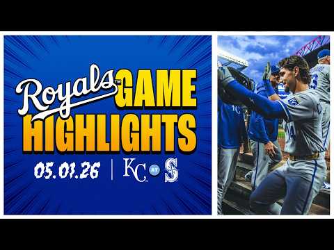 Hard-Fought Win | Royals vs. Seattle Highlights 5/1/26