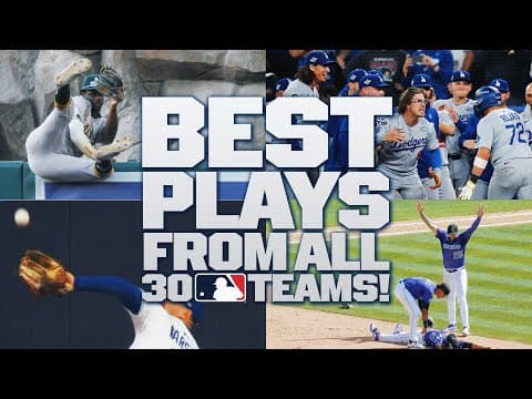 What was the BEST PLAY from every MLB team in 2025? 👀