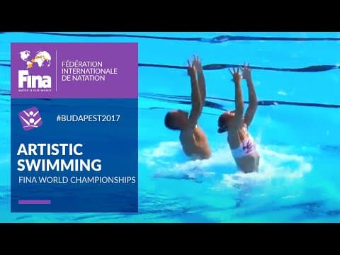 Flamini & Minisini's Epic Gold Moment | Artistic Swimming - Budapest 2017 | FINA World Championships
