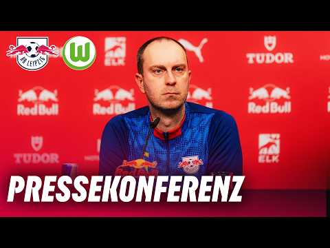 LIVE 🔴 Pressekonferenz nach RB Leipzig - VfL Wolfsburg | Bundesliga