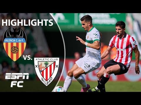 Quarter-finals: Valencia vs. Athletic Club | Copa del Rey Highlights | ESPN FC