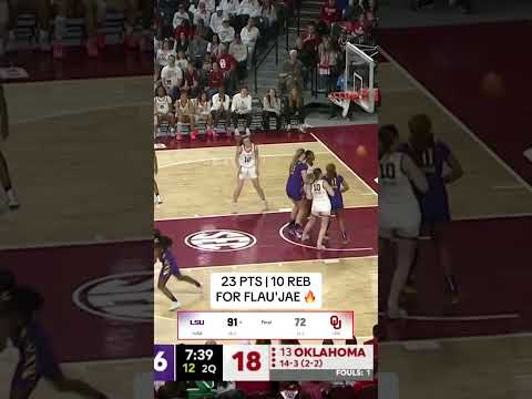 A double-double for Flau'jae Johnson 💪