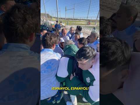 🤝🥳 ¡Nuestro #RCDE Special disfrutando de #LaLigaGenuine en Tarragona! #footballshorts