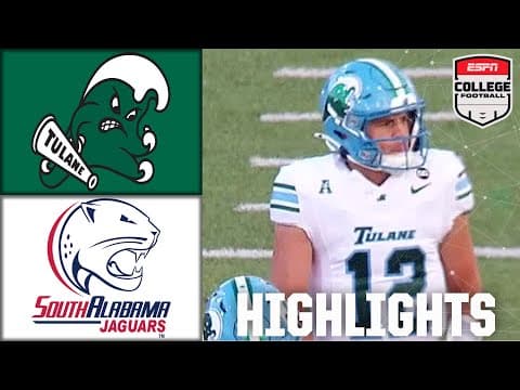 Tulane Green Wave vs. South Alabama Jaguars | Full Game Highlights | ESPN College Football