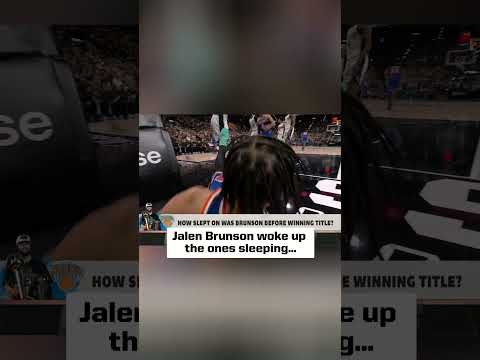 Big Perk speaks on Jalen Brunson's impact on New York 🏀