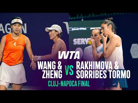 Wang/Zheng vs. Rakhimova/Sorribes Tormo | 2026 Cluj-Napoca Doubles Final | WTA Match Highlights