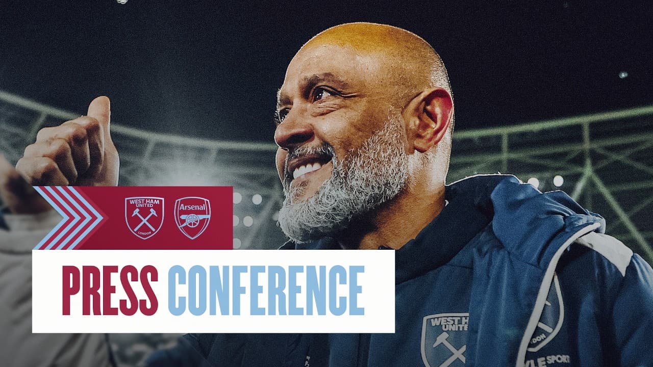 LIVE: Nuno Espírito Santo's Press Conference | West Ham v Arsenal