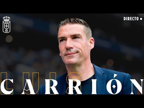 Rueda de Prensa Luis Carrión I Real Oviedo - Rayo Vallecano Jornada 13 I LaLiga EA Sports 2025/2026