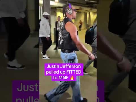 Justin Jefferson’s MNF fit 🔥
