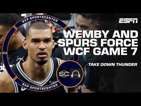 GAME 7 FORCED ‼️ Wemby leads Spurs past SGA & OKC in WCF Game 6 👀 | SC with SVP