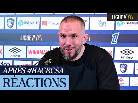 💬 Après HAC - RC Strasbourg (2-1), réactions de Didier Digard
