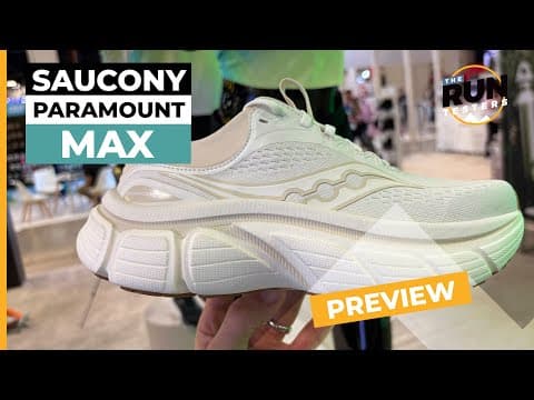 Saucony Paramount Max Preview: Saucony's new IncrediRUN-packing max stack daily
