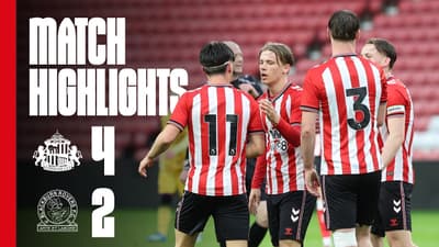 Premier League Cup Final Place Secured! | Sunderland U21s 4 - 2 Blackburn U21s | PL Cup Highlights
