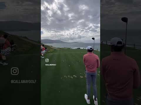 Mini Driver on a 100 yd Par 3 👀