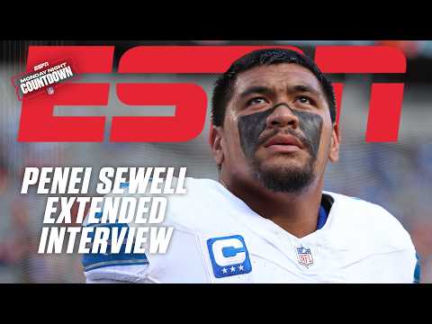 Penei Sewell Interview 🦁 Growing up a Lions fan & Detroit’s changes | Monday Night Countdown