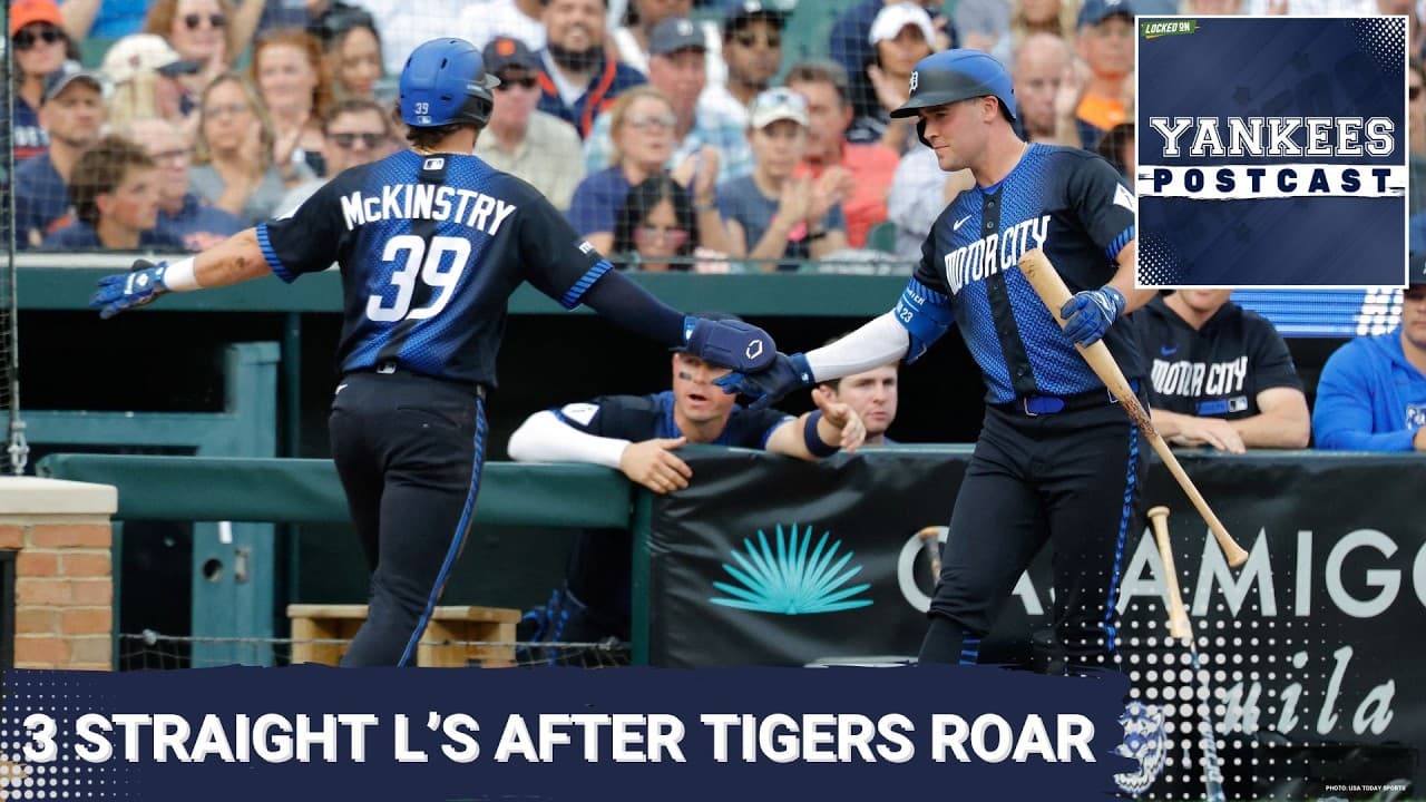 YANKEES POSTCAST: Yankees Fall to Tigers in Detroit