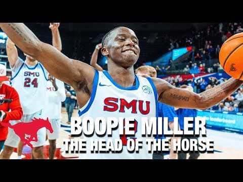 SMU Guard Boopie Miller: The Head Of The Horse