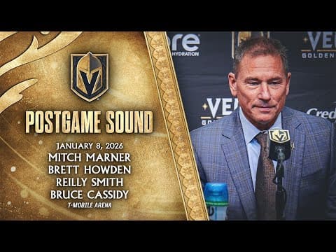 🎥 POSTGAME SOUND: Marner, Howden, Smith & Cassidy